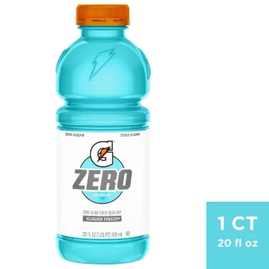 Gatorade Zero Glacier Freeze - 20 fl oz Bottle image {3}