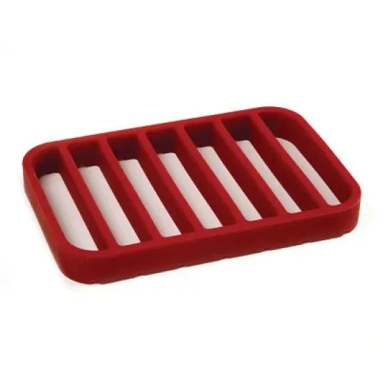 Norpro 9" x 6" Nonstick Silicone Rectangle Roast Rack and Trivet image {7}