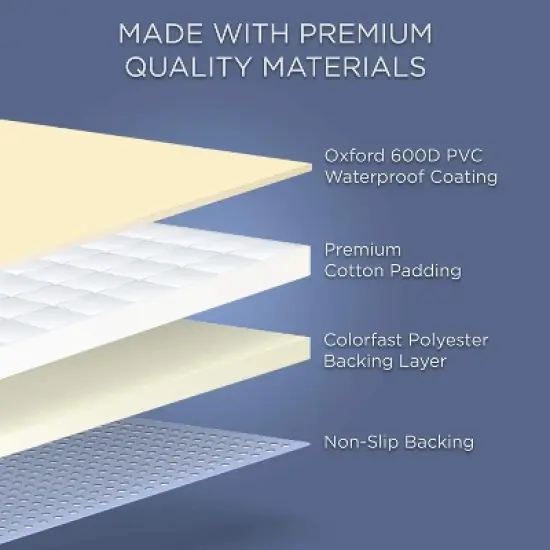 Arf Pets Large Dog Cargo Liner, Car and SUV Back Seat Cover for Dogs image {2}