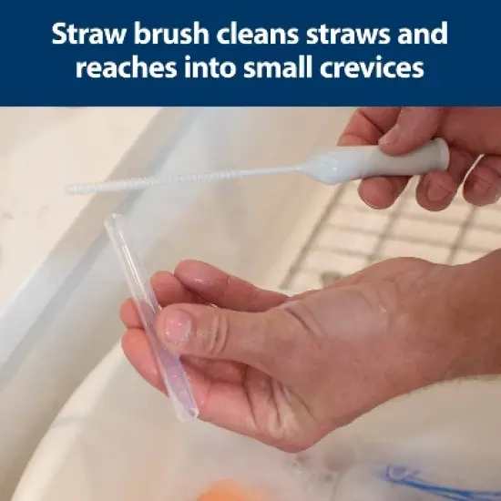 Dr. Brown's Electronic Baby Bottle Brush Cleaning Set - 3pk image {4}