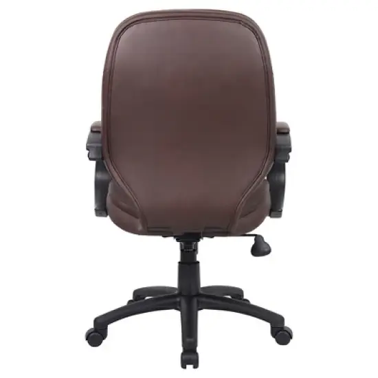 LeatherPlus Executive Chair Brown - Boss Office Products image {1}