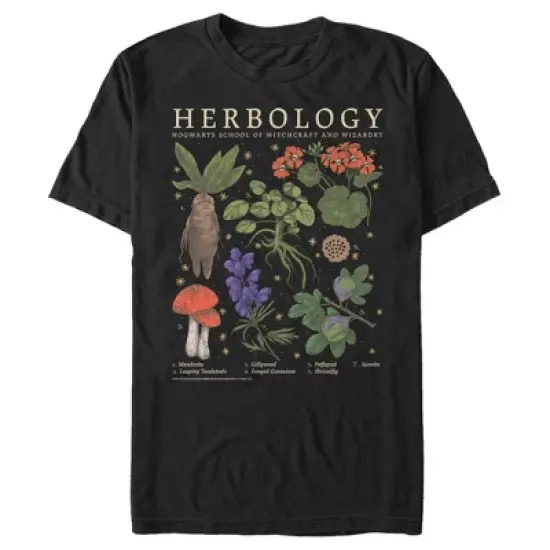 Men's Harry Potter Hogwarts Herbology T-Shirt image {5}