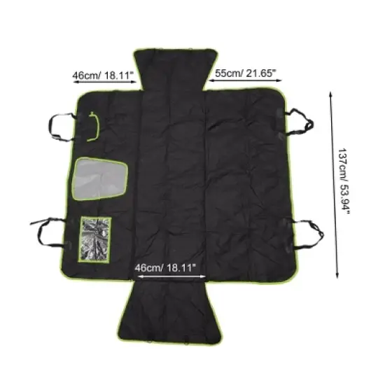 Unique Bargains Waterproof Anti-slip Car Seat Cover for Pet 1 Pc image {3}