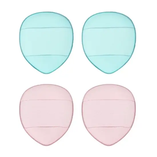 Unique Bargains Fingertip Powder Puff Beauty Makeup Tools 4 Pcs image {7}