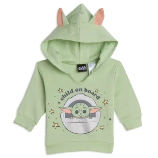 Star Wars Mandalorian Baby Yoda  3 Piece Set: Hoodie Bodysuit Pants Newborn image {1}