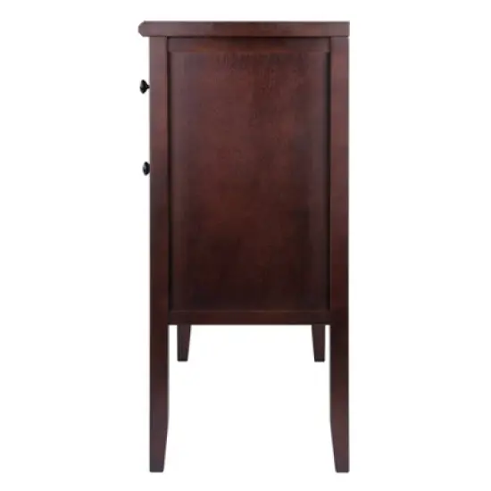 Orleans Modular Buffet with Drawer and Cabinet Wood/Dark Cappuccino - Winsome image {8}