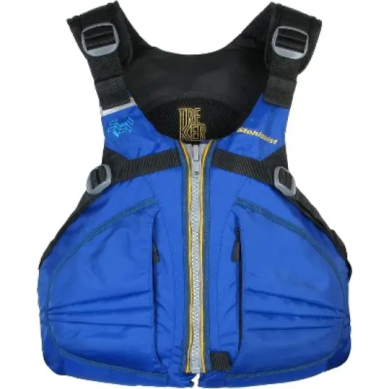 Stohlquist Men's Trekker Mesh Back Lifejacket (PFD) Sapphire Blue LG/XL 40in - 46in image {3}
