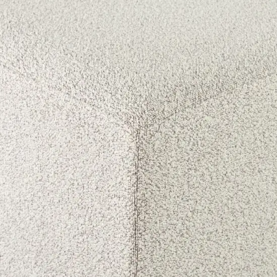 Boucle Upholstered Square Cocktail Ottoman - Hearth & Hand&trade; with Magnolia image {3}