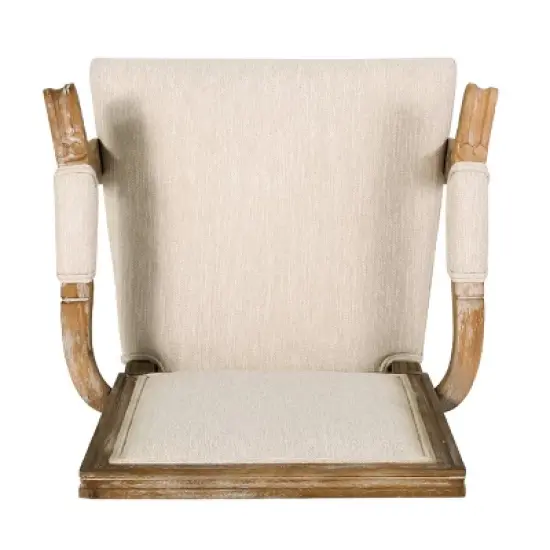 Set of 2 Maria French Country Wood Upholstered Dining Chairs - Christopher Knight Home image {5}