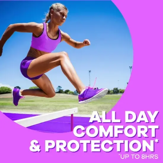 Tampax Compact Radiant Multipack Regular/Super Absorbency Unscented Plastic Tampons - 28ct image {11}