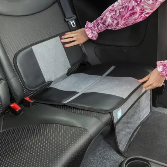 Joybi Lower Child Seat Protection Mat, Universal Protective Cover for Car Seats image {5}