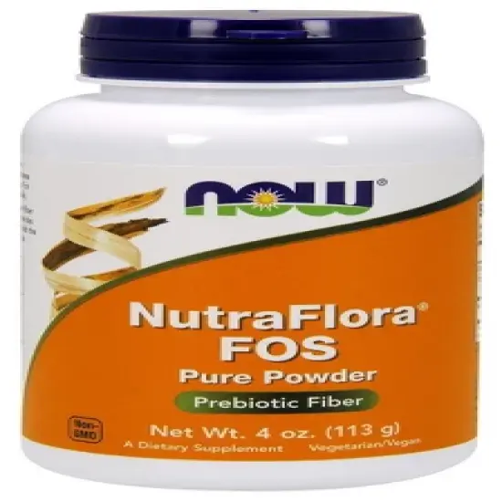 Nutra Flora FOS by Now Foods  -  4 oz Powder image {2}