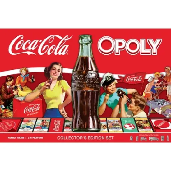 MasterPieces Opoly Family Board Games - Coca-Cola Opoly image {1}