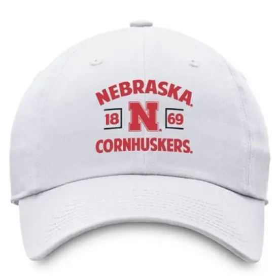 NCAA Nebraska Cornhuskers Unstructured Cotton Pep Hat image {1}