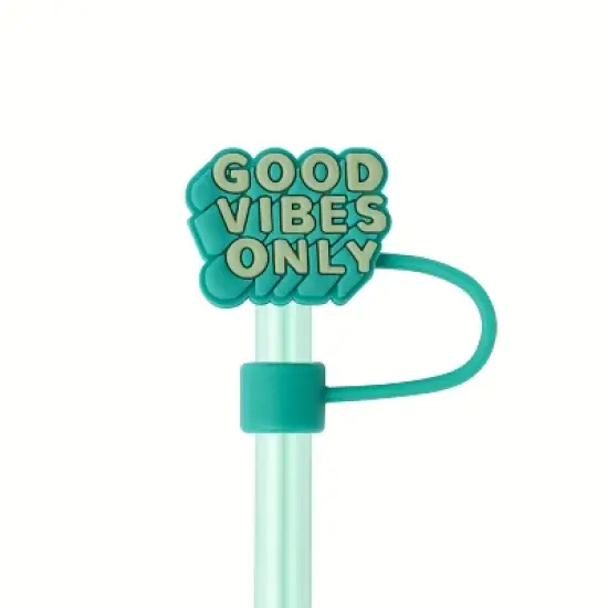Manna 6pc Good Vibes Straw Toppers image {6}