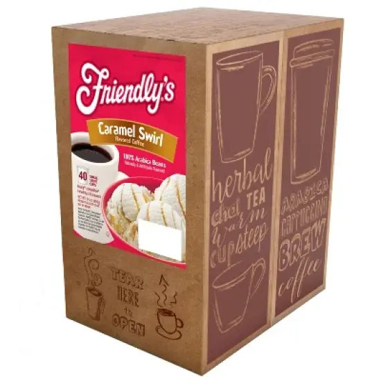 Friendly's Caramel Flavored Flavored Coffee Pods,Keurig 2.0, Caramel Swirl,40 Ct image {1}