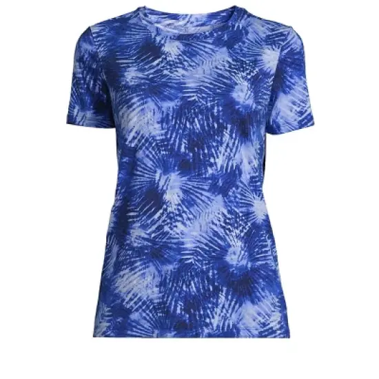 Lands' End Women's Tall Relaxed Supima Cotton Short Sleeve Crewneck T-Shirt image {4}