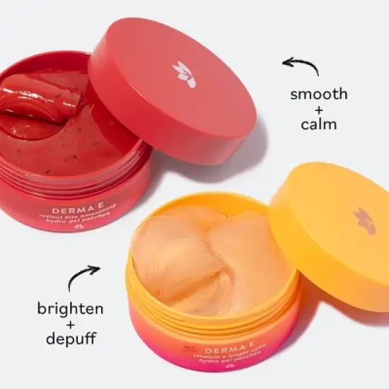 derma e Vitamin C Bright Eyes Hydro Gel Patches - 60ct image {4}