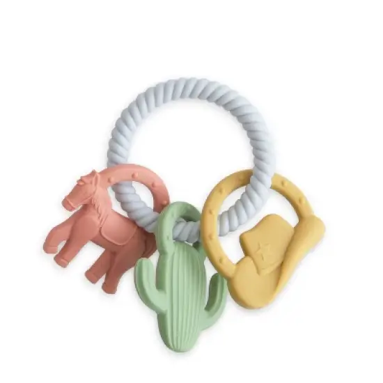 Mushie Western Teething Ring image {7}