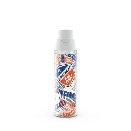 MLS FC Cincinnati All Over Venture Water Bottle - 24oz: Portable Plastic Drinkware image {5}