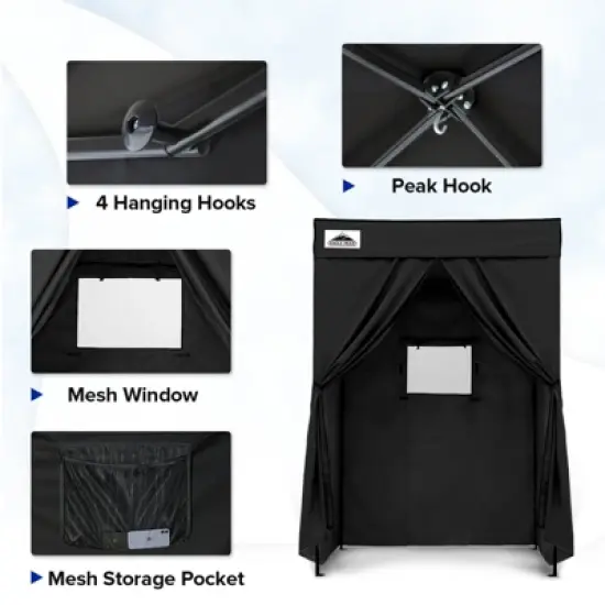 EAGLE PEAK Flex Compact 5x5 Pop-up Canopy Changing Room, Portable Privacy Dressing Room image {3}