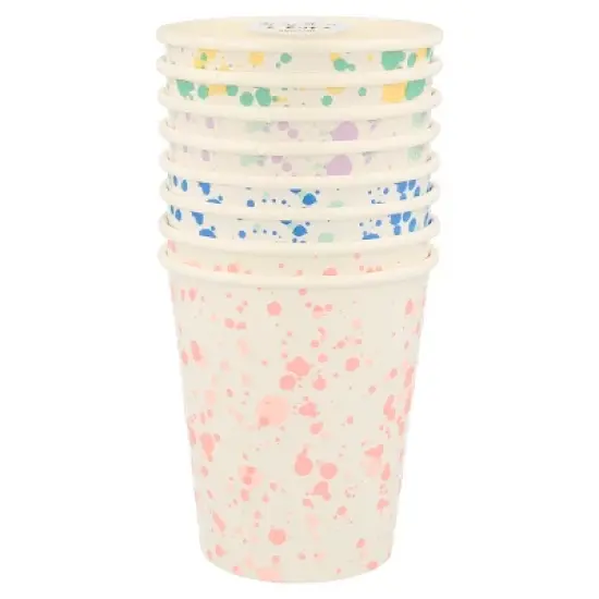 Meri Meri Speckled Cups (Pack of 8) image {6}