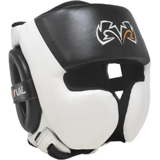 Rival Boxing RHG30 Mexican Training Headgear - Black/White image {6}