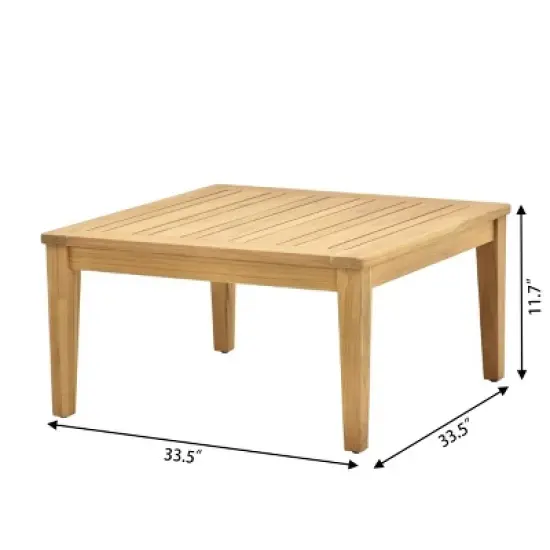 L Shaped Patio Lounge Set Modular Sofa Units + Textured Back Chairs image {6}