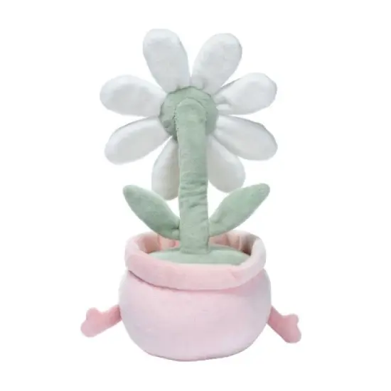 Lambs & Ivy Daisy Dreams Poseable Flower Pot Plush Stuffed Animal Toy image {3}