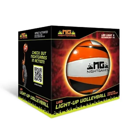 Night Games Volleyball - Orange image {3}