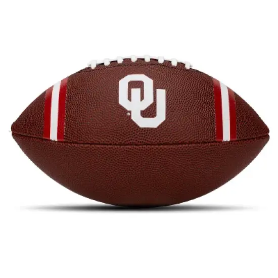 NCAA Oklahoma Sooners Junior Football: Rubber Bladder, Ages 6-8 image {1}