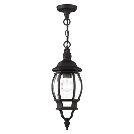Livex Lighting Frontec 1 - Light Pendant in  Textured Black image {3}
