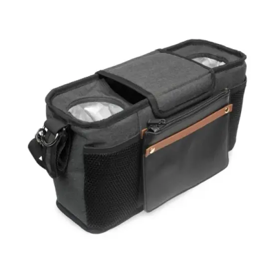 WONDERFOLD Parent Console with Insulated Stroller Cup Holders - Small image {8}