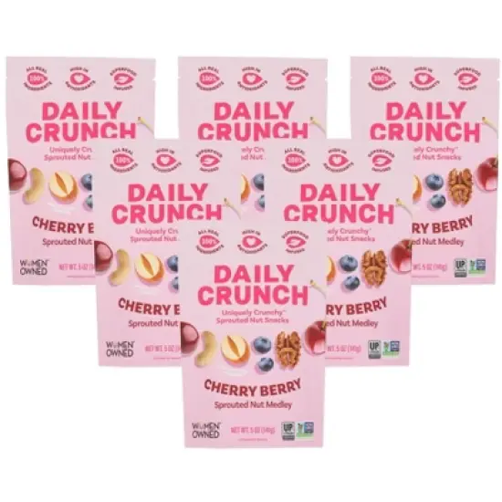 Daily Crunch Cherry Berry Nut Medley - Case of 6/4 oz image {4}