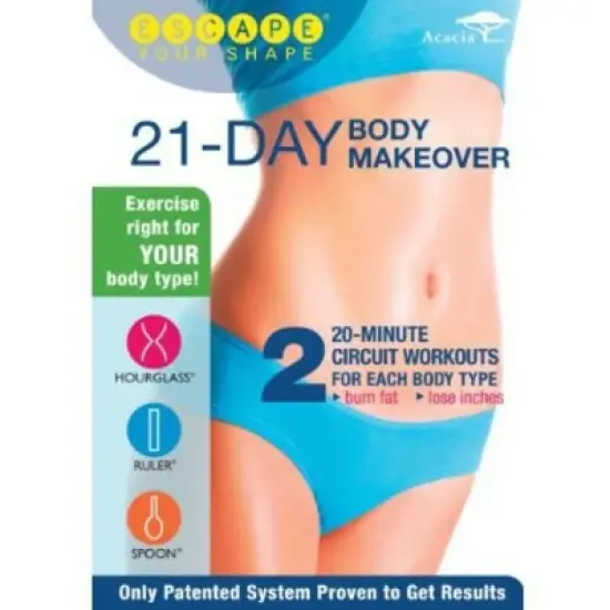 Escape Your Shape: 21-Day Body Makeover (DVD) image {1}