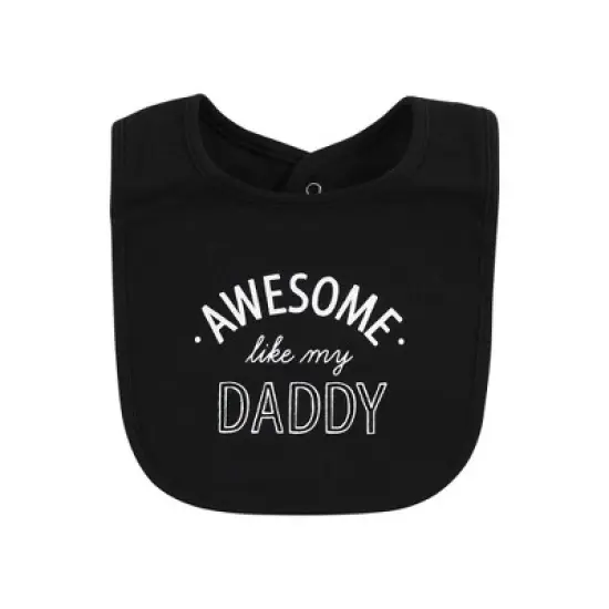 Hudson Baby Infant Boy Cotton Bibs, Mom Dad Moon And Back, One Size image {6}