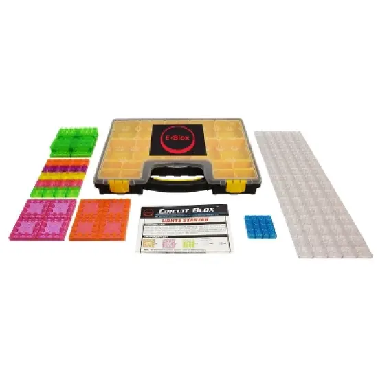E-Blox Circuit Blox Lights Starter, Circuit Board Building Blocks Sets image {4}