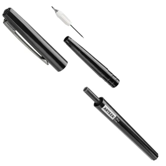 Arteza Set of Permanent Markers, Black, Ultra Fine - 40 Pack image {3}