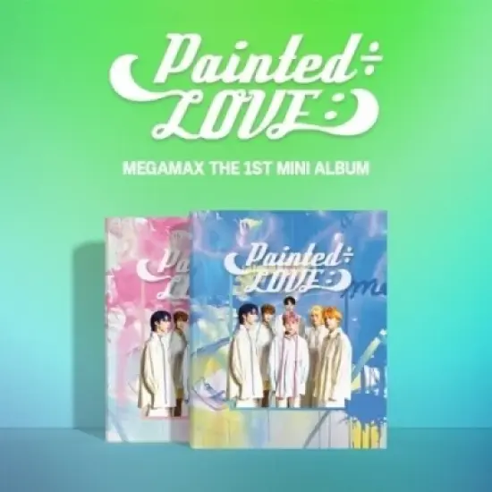 Megamax - Painted / Love:) (Random Cover) (incl. 72pg Photobook, Photocard, Postcard + 20pg Lyric Book) (CD) image {1}