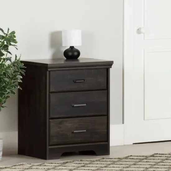 South Shore Versa Nightstand with Charging Station image {3}