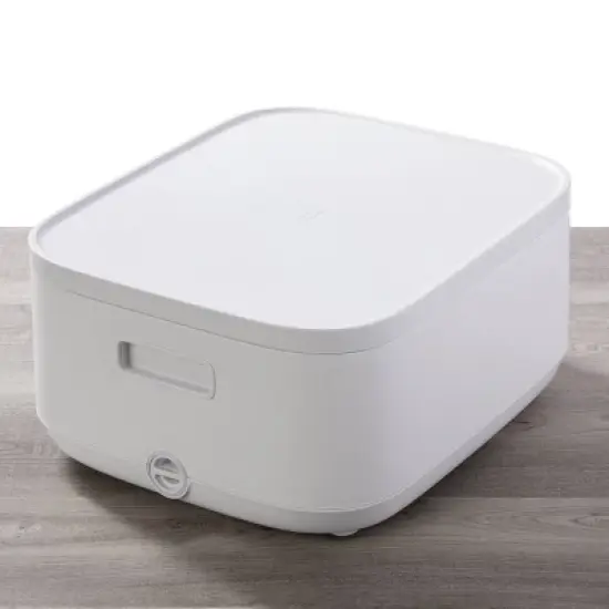 Sharper Image Massager Foot Bath Heating with LCD image {5}