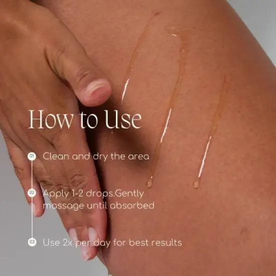 Forgotten Skincare The Down Low Inner Thigh Brightening Serum - 1 fl oz image {3}