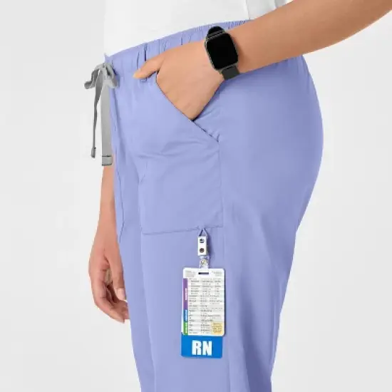 Wink WonderWORK Women's Straight Leg Cargo Scrub Pant image {5}