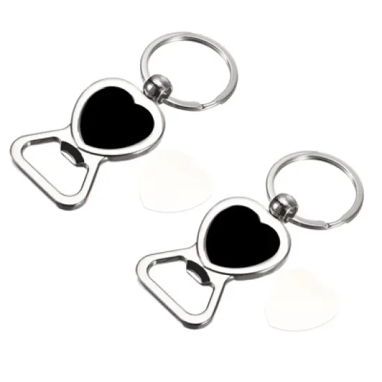 Unique Bargains Stainless Steel Flat Portable Beer Soda Bottle Opener for Bar Party image {4}