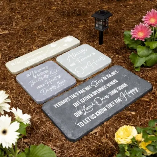 Pavilion Gift Company - Stars in the Sky - 16" x 7.75" Garden Stone - Stepping Stones and Pathways image {2}
