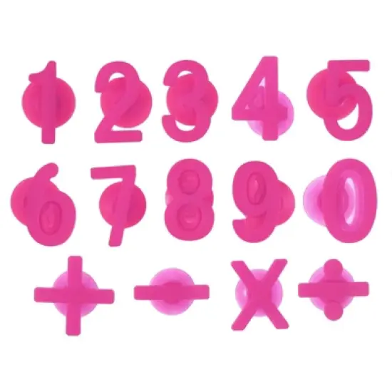 Unique Bargains Silicone Lightweight Durable Wine Glass Marker with Suction 2 Inch 14 Pcs image {9}