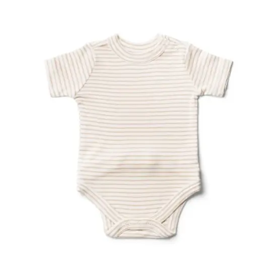 Goumikids Viscose Made from Bamboo + Organic Cotton Short-Sleeve Baby Bodysuit image {16}