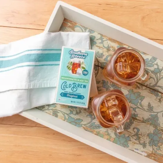 Southern Breeze Decaf Cold Brew Sweet Tea Original Iced Tea with 20 Individually Wrapped Tea Bags, Pack of 4 image {5}