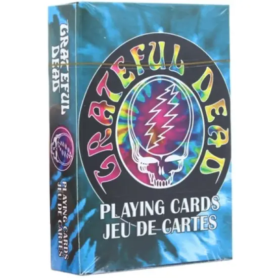 Aquarius Puzzles Grateful Dead Tie Dye Playing Cards | 52 Card Deck + 2 Jokers image {1}