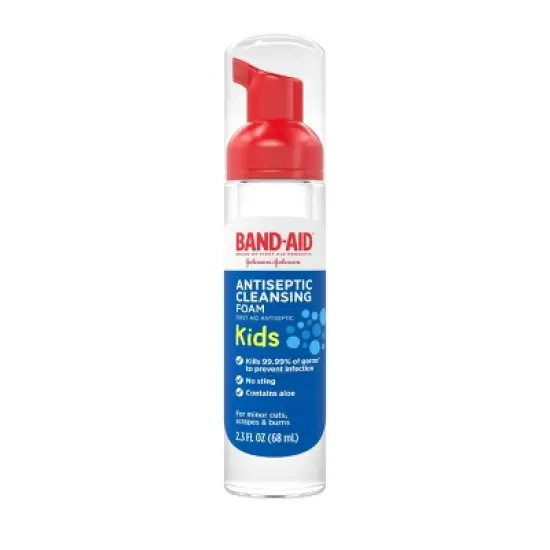 Band-Aid Kids' Antiseptic Cleansing Foam - 2.3 fl oz image {6}